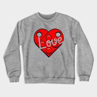 Love Lego Crewneck Sweatshirt